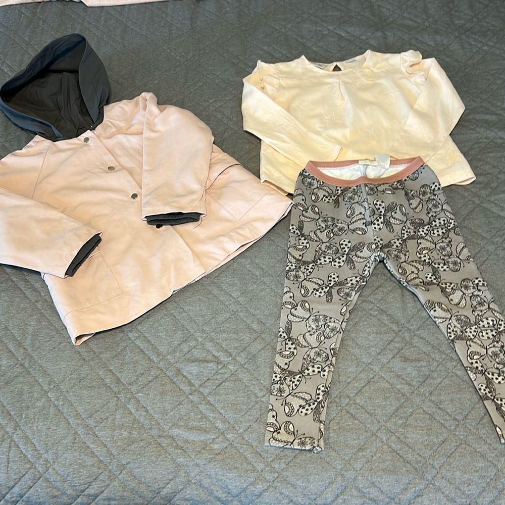 Zara Babygirl outfit and coat